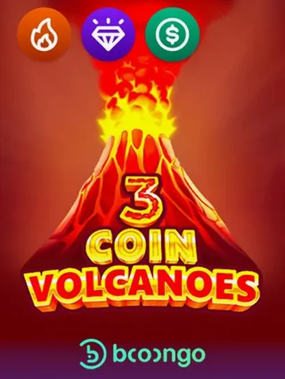 3 Coin Volcanoes slot by 3Oaks — BetJordan