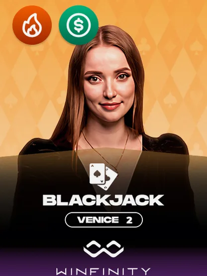 Venice Blackjack 2 live table by Winfinity — BetJordan